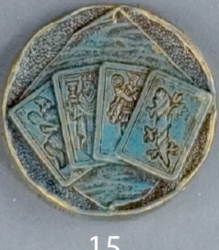 3337-15 Center disc Resina 50mm.