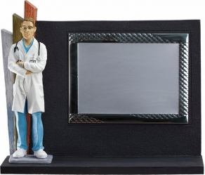 700013 Trofeu Sanitaris  21 Cm Placas Homenaje